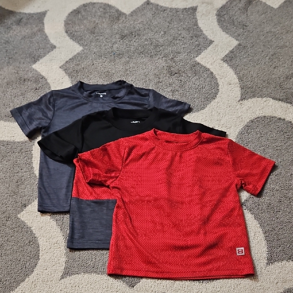 Layer 8 Red and Black Short Sleeve Tees